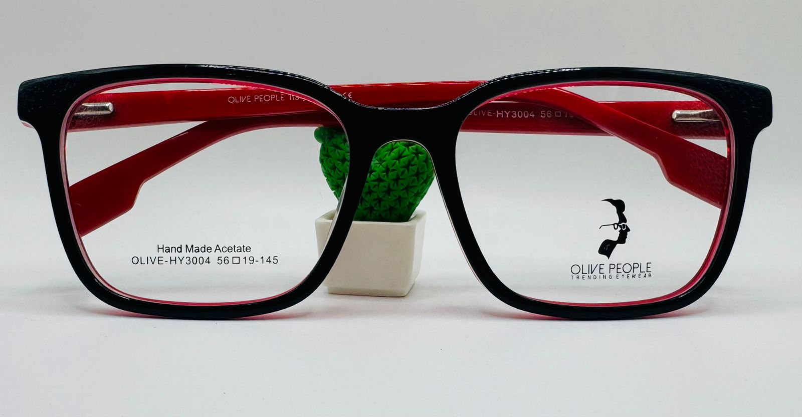 Olive people Rojo/negro acetato